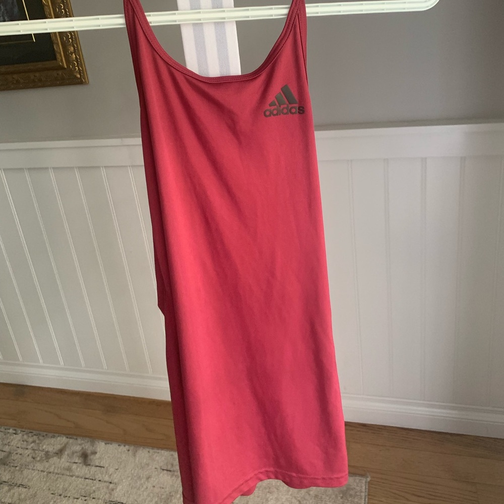 Magenta Adidas Racerback Tank - Picture 6 of 7